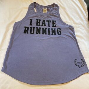 🎀 5/$20 🎀 Victoria's Secret I hate running tank size small